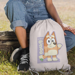 BLUEY Bingo Waving Blue Kids TV Design