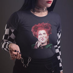 Hocus Pocus Winifred Thinking Face Halloween Design