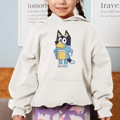 BLUEY Dad Bandit Stadning Left Blue Kids TV Design