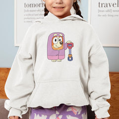 BLUEY Granny Janet Smiling Blue Kids TV Design