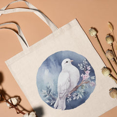 Night Time Elegant White Dove Design