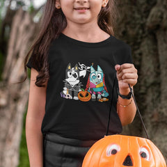 BLUEY Halloween Jack & Sally Design