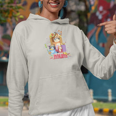 BLUEY Chilli Mum Crown Bingo Kids TV Design