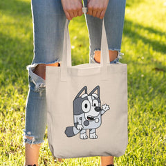 BLUEY Muffin Waving Right Blue Kids TV Design