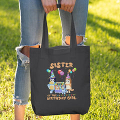 BLUEY Family Sister Of The Bday Girl Blue Kids TV Design