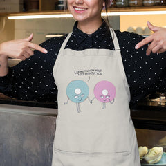 I Donut Know What I'd Do Witout You Funny Pattern Design