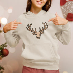 Cute Reindeer Kids Christmas Character Design