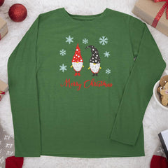 Christmas Gnomes with Blue Snowflake Design