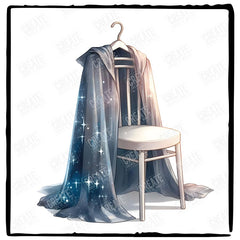 Harry Potter Cloak of Invisibility Pattern Design