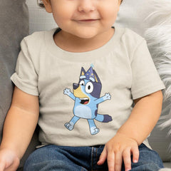 Birthday Happy Bluey Jumping Bday Design