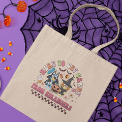 BLUEY Halloween Here To Get Candy Design