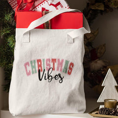 Christmas Vibes College Inspired Christmas Text Design