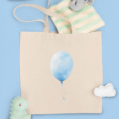Cute Blue Single Balloon Pattern Design