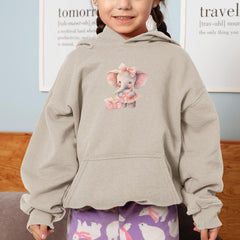 Cute Pink Baby Elephant Pattern Design