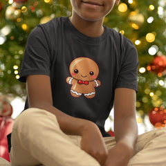 Cute Gingerbread Man Cookie Kids Christmas Character Design