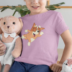 BLUEY BINGO Running Happy Blue Kids TV Design