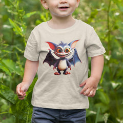 Cute Blue Bat Boy Monster Kids Halloween Character Design