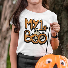 My First Boo Cute Kids Ghost Halloween Design