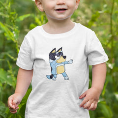 BLUEY Dad Bandit Dancing Right Blue Kids TV Design