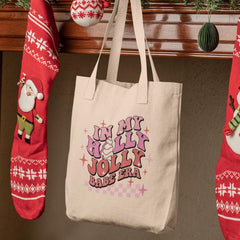 In My Holly Jolly Babe Era Taylor Inspired Funky Checkerboard Christmas Text Design