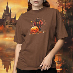 Harry Potter Themed Hagrid & Pumpkin Pattern Design
