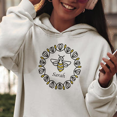 Bee Circle Personalised Pattern Design