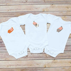 Japanese Sushi Cats with Pink Cherry Blossoms Design