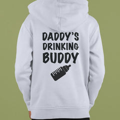Daddy's Drinking Buddy Funny Baby Pattern Design