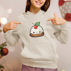Cute Christmas Pudding Kids Christmas Character Design