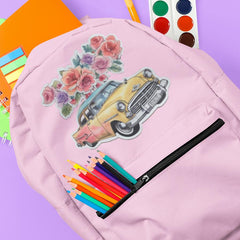 1950's Floral Car Design