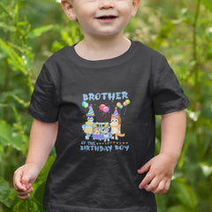 BLUEY Family Brother Of The Bday Boy Blue Kids TV Design