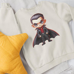 Leather Jacket Child Dracula Vampire Kids Halloween Character Design