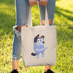 BLUEY Stripe Happy Blue Kids TV Design