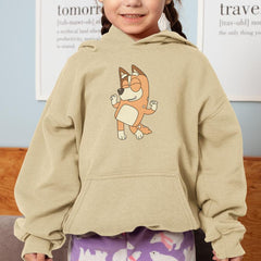 BLUEY Mum Chilli Dancing Happy Blue Kids TV Design