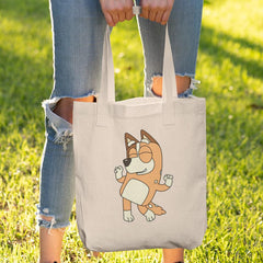 BLUEY Mum Chilli Dancing Happy Blue Kids TV Design