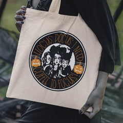 Hocus Pocus I Need Coffee to Focus Halloween Starbucks Inspired Logo Design