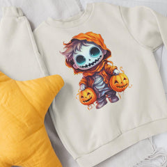Pumpkin Boy Mask Kids Halloween Character Design