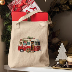 Christmas Cute Caravan Pattern Design