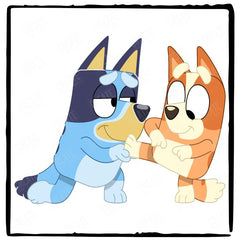 BLUEY BINGO Playing Around Blue Kids TV Design