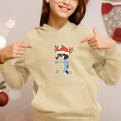 BLUEY Christmas Dad Bandit Dancing Xmas Design