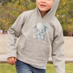 Blue Cute Elephant In PJ Pattern Design