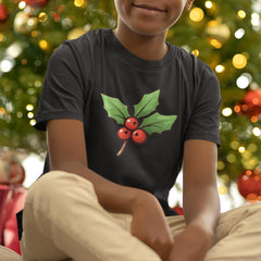 Cute Mistletoe Kids Christmas Design