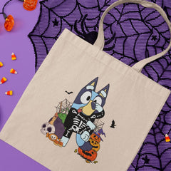 BLUEY Halloween Skeleton Costume Design