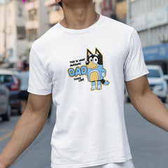 BLUEY Bandit Awesome Dad Kids TV Design