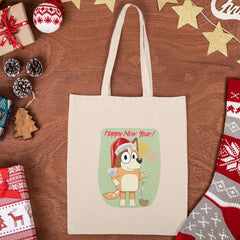 BLUEY Christmas Happy New Year Mum Chilli Xmas Design