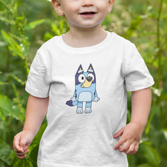 BLUEY Standing Blue Kids TV Design