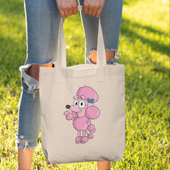 BLUEY Coco Waving Left Happy Blue Kids TV Design