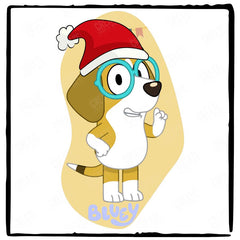 BLUEY Christmas Honey Xmas Design
