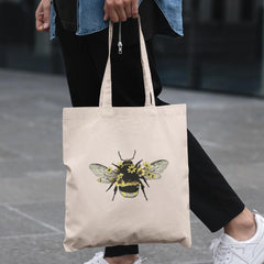Bee Floral Bumblebee Pattern Design