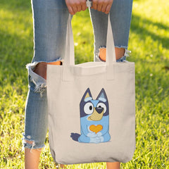 BLUEY Heart Blue Kids TV Design